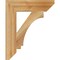 Ekena Millwork Imperial Slat Rough Sawn Bracket, Western Red Cedar, 4"W x 18"D x 22"H BKT04X18X22IMP06RWR - alternate 3